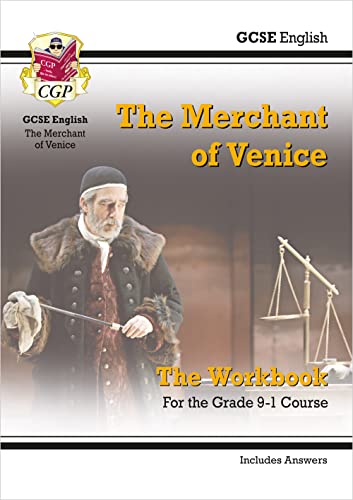 GCSE English Shakespeare - The Merchant of Venice Workbook (includes Answers) (CGP GCSE English Text Guide Workbooks)